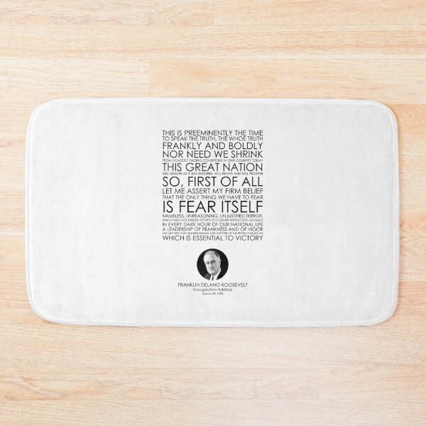 Item preview, Franklin Delano Roosevelt, Inauguration Address, Great Speeches, Great Quotes, Famous Speeches, Famous Quotes, Quotes, Speeches designed and sold by rigisdesign.