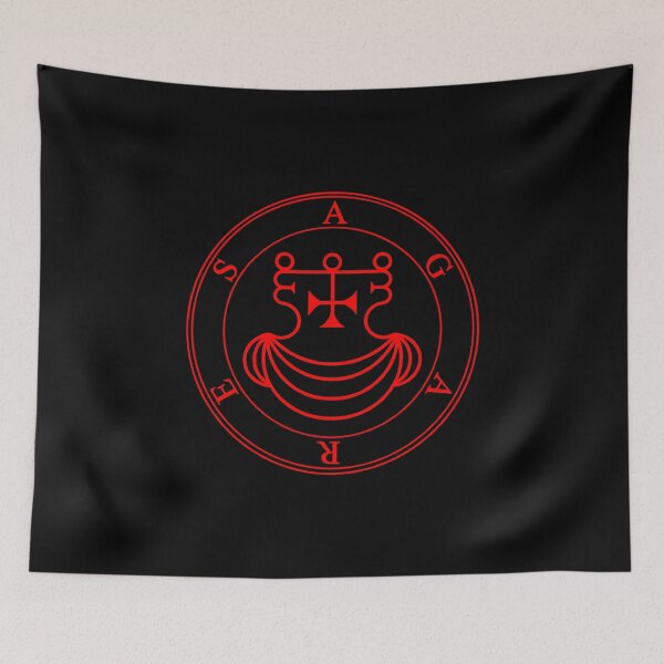 Item preview, Agares - Goetia (red) designed and sold by Shadow Kingdom.