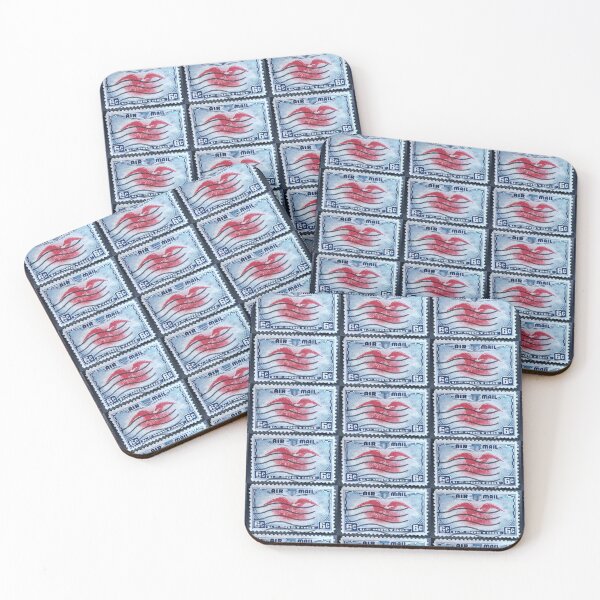 Item preview, Air Mail 6c USA Vintage Postage Stamp designed and sold by Factory57.