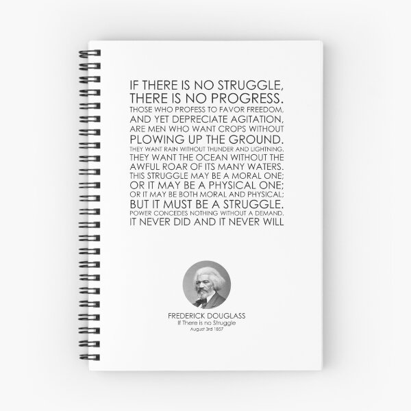 Item preview, Frederick Douglass, If There is No Struggle Speech, Great Speeches, Great Quotes, Famous Speeches, Famous Quotes, Quotes, Speeches designed and sold by rigisdesign.