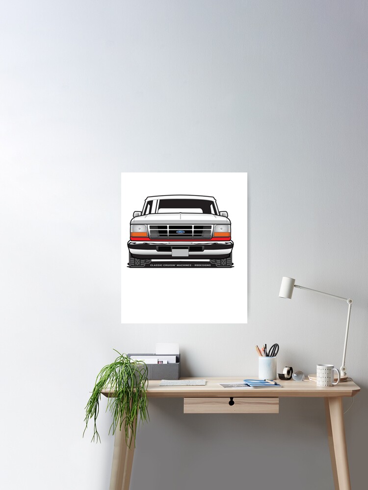 1992-97 Ford Truck / Bronco Aero grille - Truck - Posters and Art Prints