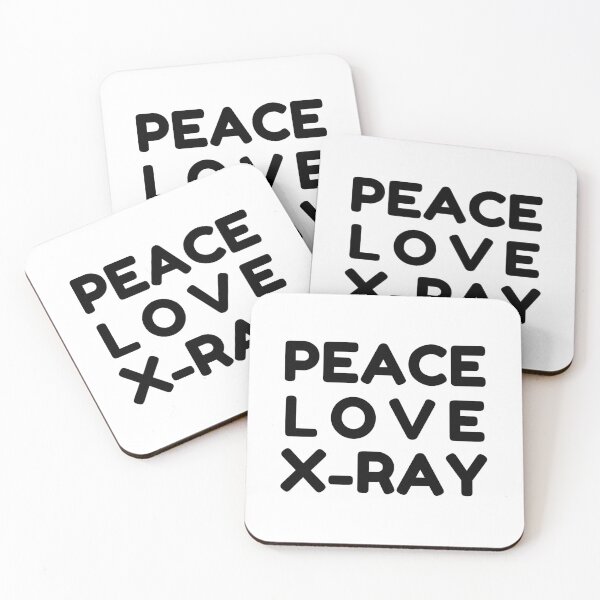 Item preview, Peace Love X-Ray Radiology Tech Gifts For Men Women Rad RTR T-Shirt designed and sold by world-of-things.
