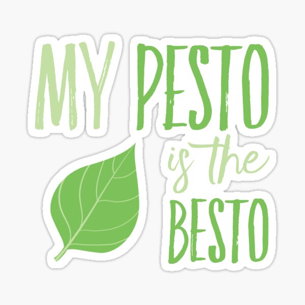 Item preview, My Pesto is the Besto - FRIENDS Cooking designed and sold by Flippant Shirts.