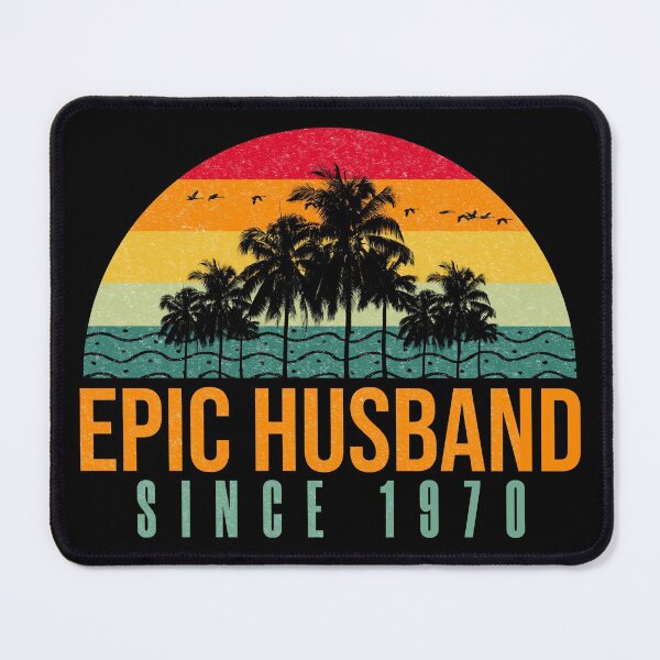 Item preview, Epic Husband Since 1970 - Funny 52nd wedding anniversary gift for him designed and sold by PlusAdore.