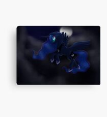 My little Pony: Friendship is Magic - Princess Luna - Night Flight Canvas Print