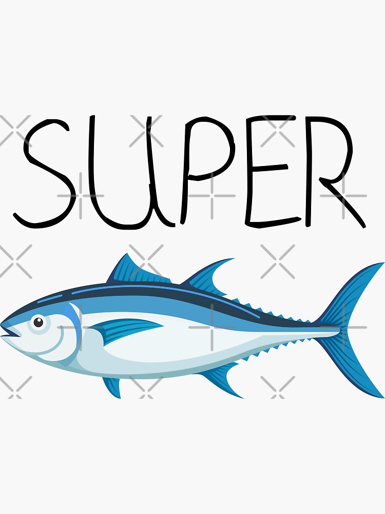 "Super Tuna Jin Sticker" Sticker for Sale by yehdesign Redbubble