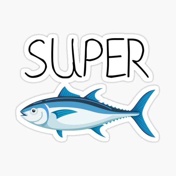 "Super Tuna Jin Sticker" Sticker for Sale by yehdesign Redbubble