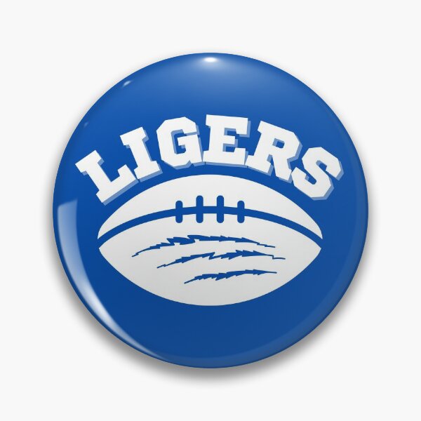 Item preview, Ligers Football Team White Logo designed and sold by FanSportsSpot.