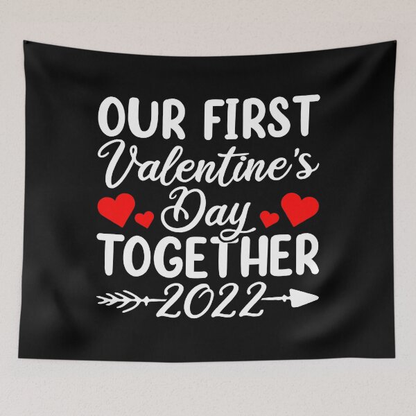 Item preview, Our First Valentine's Day Together Apparel Couples Matching designed and sold by TyishaWilder.