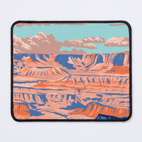 Item preview, Grand Canyon National Park Carved by the Colorado River in Arizona USA WPA Poster Art designed and sold by patrimonio.