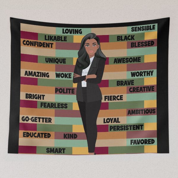 Item preview, Black Businesswoman Professional Business Owner designed and sold by blackartmatters.