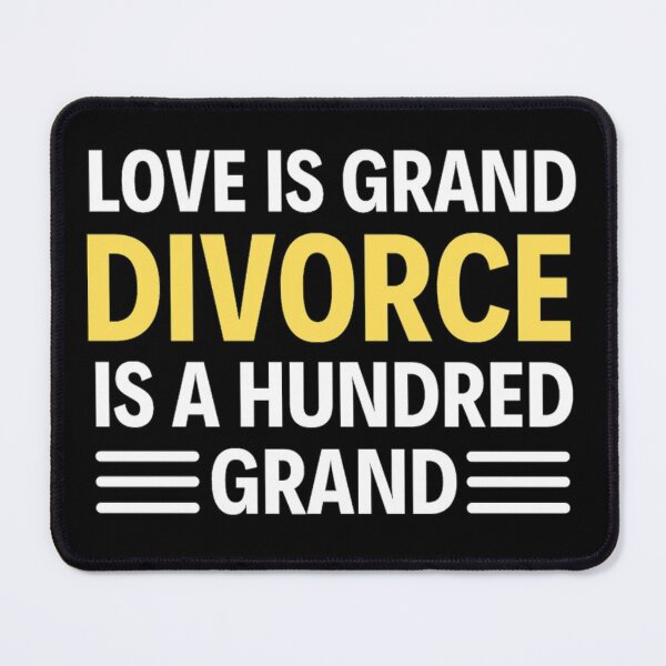 Item preview, Love Is Grand Divorce Is A Hundred Grand - Funny Valentine Quotes And Sayings designed and sold by chetan786.