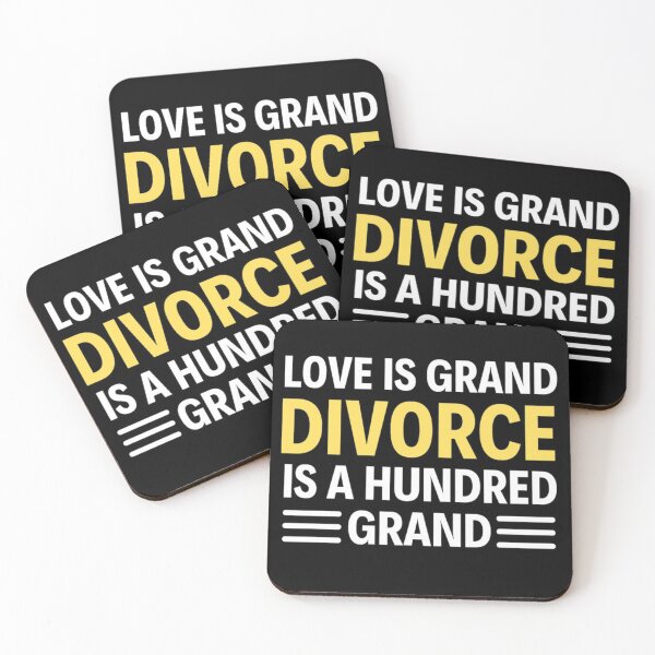 Item preview, Love Is Grand Divorce Is A Hundred Grand - Funny Valentine Quotes And Sayings designed and sold by chetan786.
