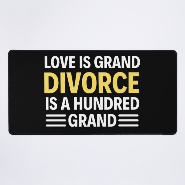 Item preview, Love Is Grand Divorce Is A Hundred Grand - Funny Valentine Quotes And Sayings designed and sold by chetan786.