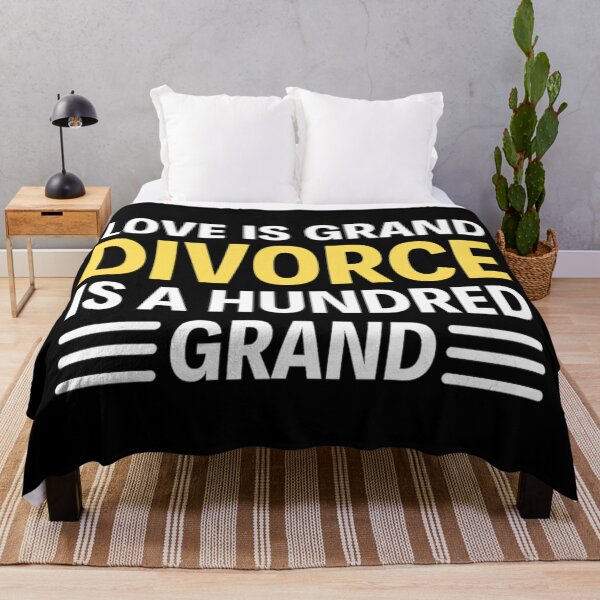 Item preview, Love Is Grand Divorce Is A Hundred Grand - Funny Valentine Quotes And Sayings designed and sold by chetan786.