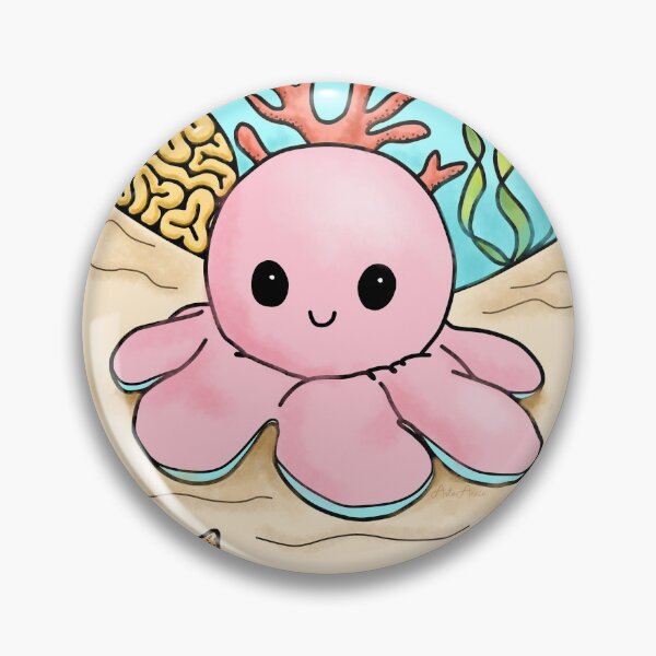 Item preview, Pink Octopus designed and sold by ArteAnnie.