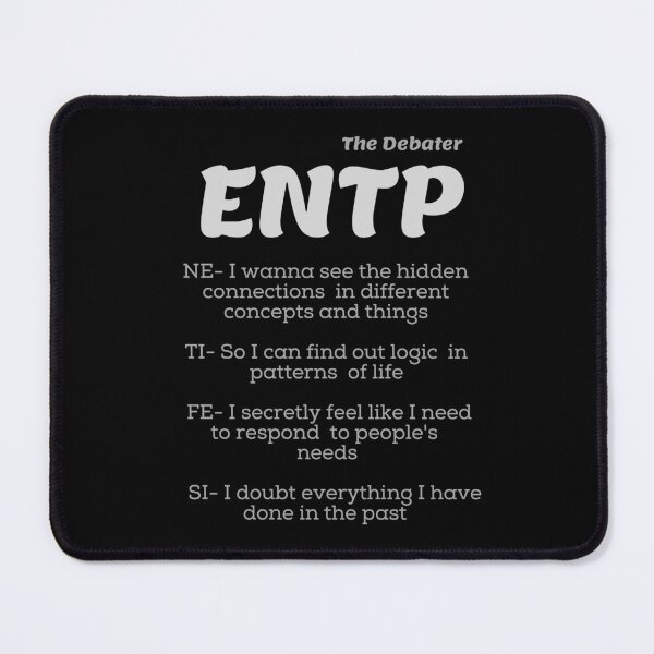Item preview, ENTP MBTI Personality Type. NE TI FE SI  designed and sold by Purestuff.
