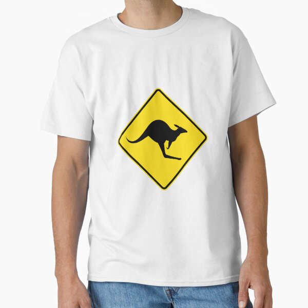 Artikel-Vorschau von Australisches Känguru-Straßenschild, designt und verkauft von maybeoffensive.