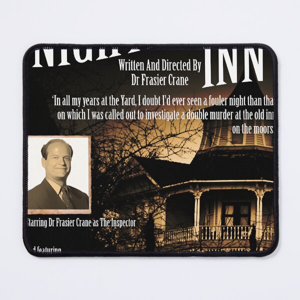 Item preview, KACL Present Nightmare Inn Inspired By Frasier Essential T-Shirt designed and sold by barbaraharbaug.