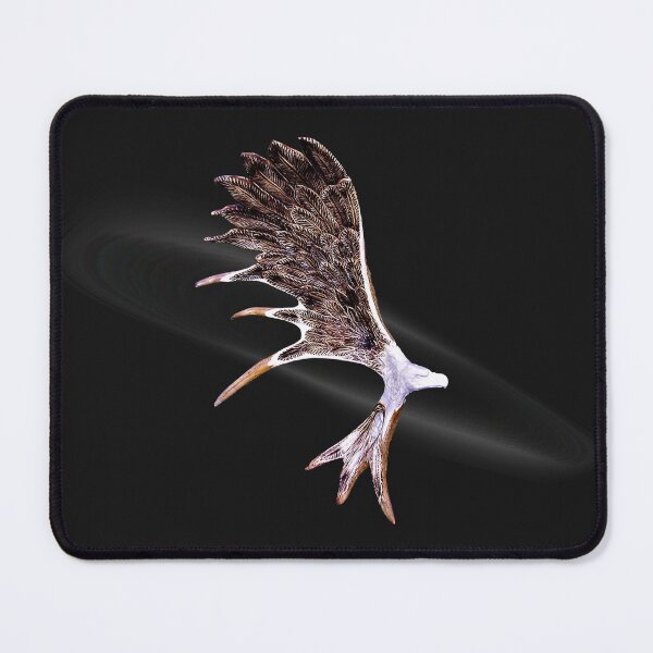Item preview, moose antler eagle carving  designed and sold by schmerkers.
