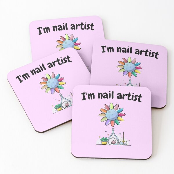 Item preview, I'm nail artist nail art Nail polish Padicure and manicure  designed and sold by Dr.YesOrNo.