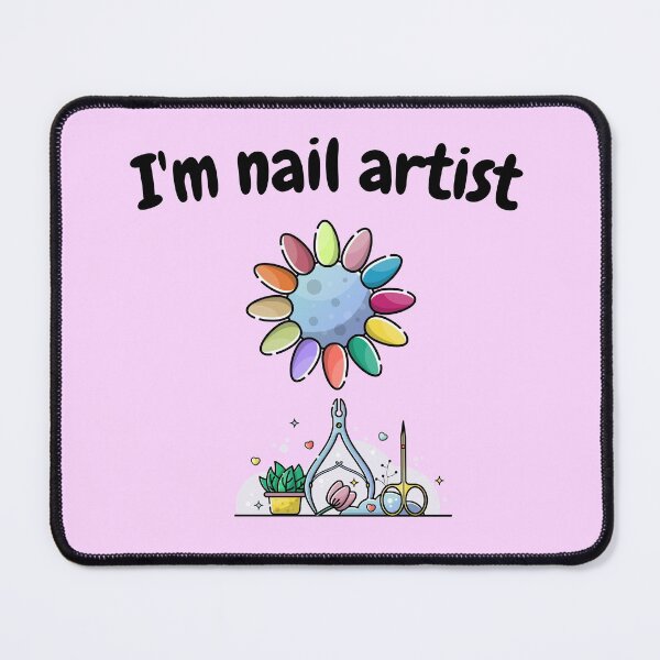 Item preview, I'm nail artist nail art Nail polish Padicure and manicure  designed and sold by Dr.YesOrNo.