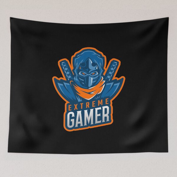 Item preview, Extreme Gamer with Masked Ninja designed and sold by PRIVARSHU.