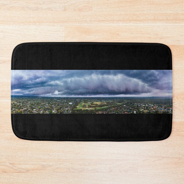 Item preview, Panoramic of an Apocalyptic Storm Front over Frankston Victoria Australia designed and sold by James-Cole.