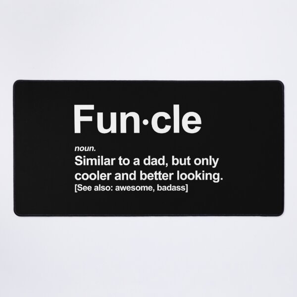Item preview, Funcle Definition Funny Gift For Uncle From Nephew Niece designed and sold by allysmar.
