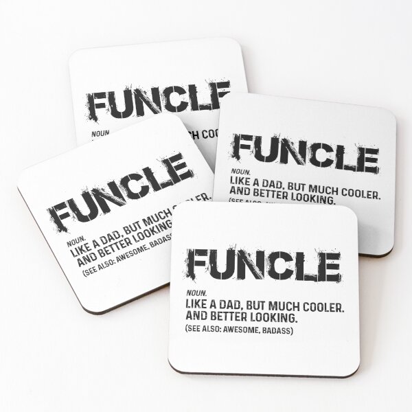 Item preview, Funcle Definition Funny Gift For Uncle From Nephew Niece designed and sold by allysmar.