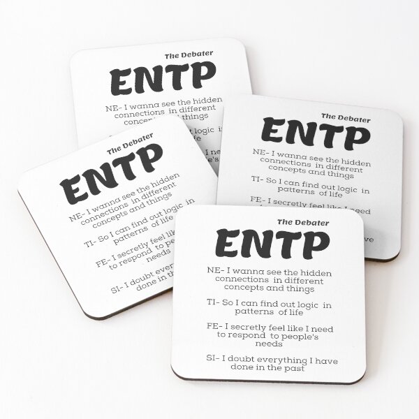 Item preview, ENTP MBTI Personality Type. NE TI FE SI  designed and sold by Purestuff.