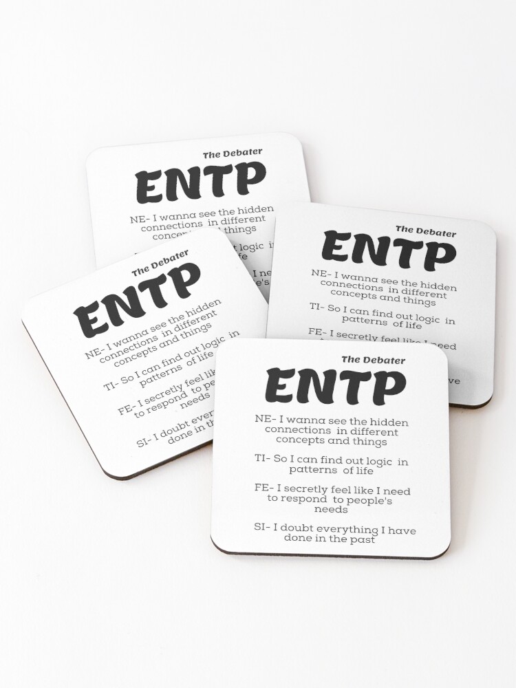 INTP MBTI Personality Type. Ti Ne Si Fe Sticker for Sale by Purestuff