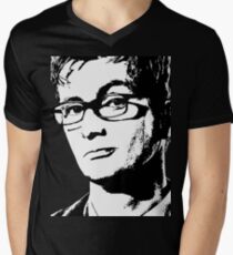 David Tennant: 10th Doctor Men's V-Neck T-Shirt