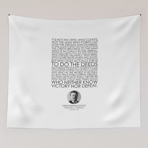Item preview, Theodore Roosevelt, Citizenship in a Republic Speech, Great Speeches, Great Quotes, Famous Speeches, Famous Quotes, Quotes, Speeches designed and sold by rigisdesign.