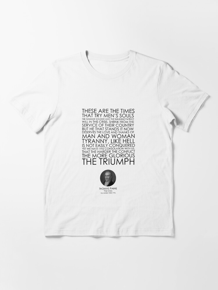 Thomas paine t store shirt