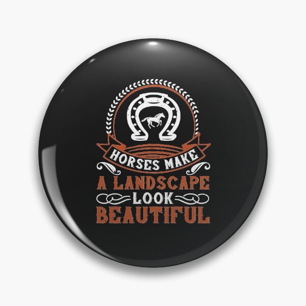 Item preview, Horses make a landscape look beautiful designed and sold by virnmjan.