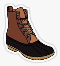 Duck Boot Sticker