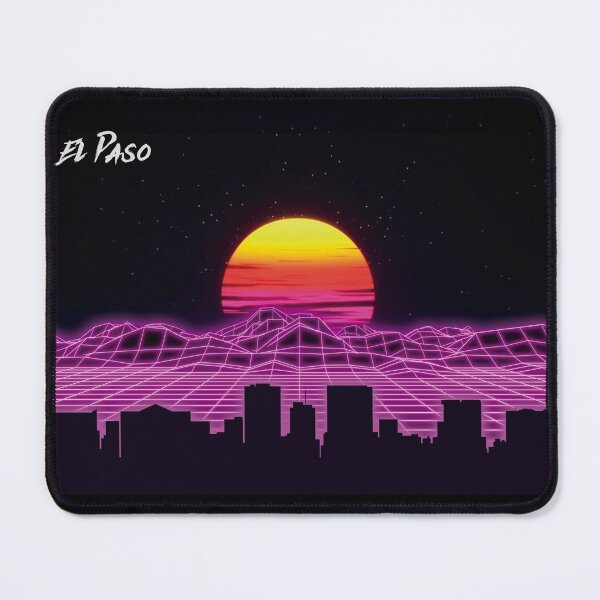 Item preview, El Paso Skyline Neon Nights designed and sold by DFerraz.