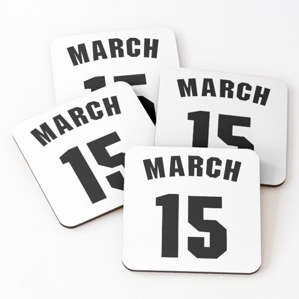 Item preview, Date of birth  15 March birthday gift sport design designed and sold by Panya-Design.