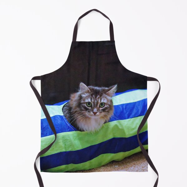 Item preview, Siberian Forest Kitten playing in tunnel designed and sold by KDartisticeye.