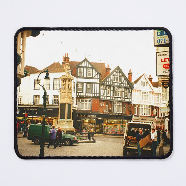 Item preview, Town Center of historical Canterbury, England designed and sold by redbugdesigns.