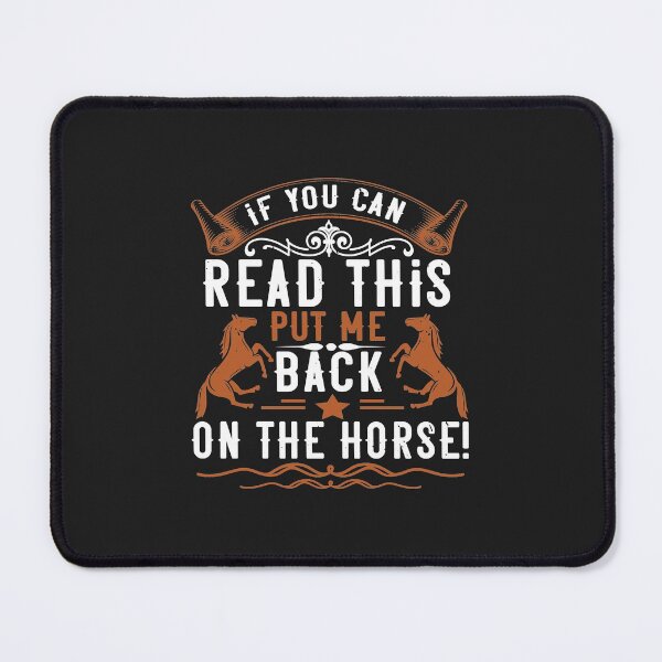 Item preview, if you can read this put me back on the horse designed and sold by virnmjan.