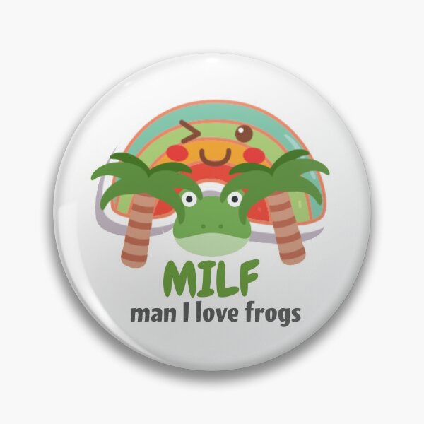 Item preview, Milf man I love frogs. designed and sold by Umiska.