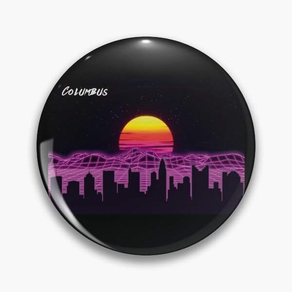 Item preview, Columbus Skyline Neon Nights designed and sold by DFerraz.
