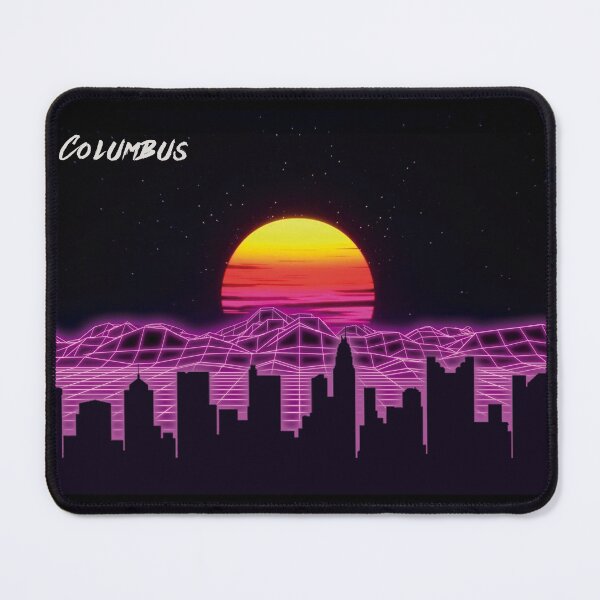 Item preview, Columbus Skyline Neon Nights designed and sold by DFerraz.