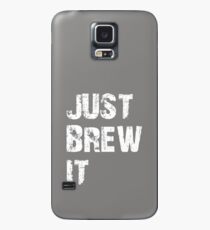 Funda/vinilo para Samsung Galaxy cerveza
