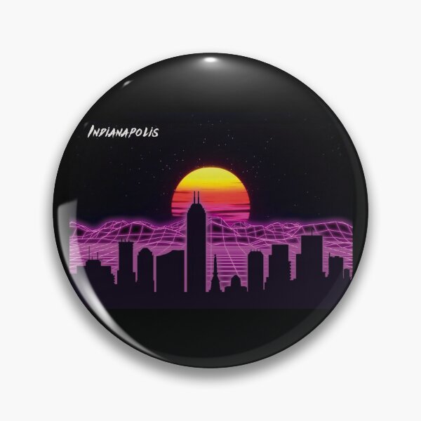 Item preview, Indianapolis Skyline Neon Nights designed and sold by DFerraz.