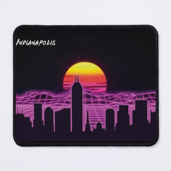 Item preview, Indianapolis Skyline Neon Nights designed and sold by DFerraz.