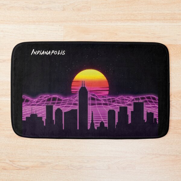 Item preview, Indianapolis Skyline Neon Nights designed and sold by DFerraz.