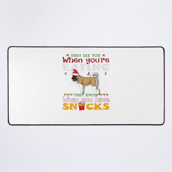 Item preview, Dog Lover Xmas American Akita Christmas Snack Funny designed and sold by huetwis.